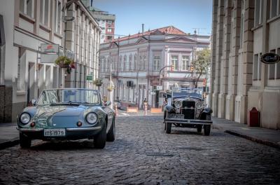 viva o centro a pé - carros antigos