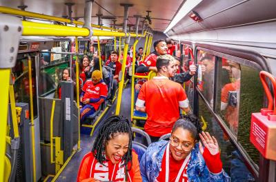 Linha F993 Futebol tem saÃda no Largo Glênio Peres