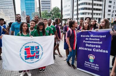 abertura do jespoa - jogos escolares de porto alegre