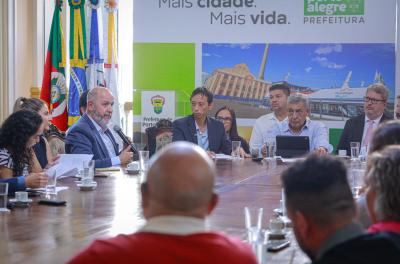 nova ponte do guaÃba - reunião com o dnit