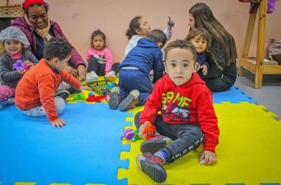 aulas nas escolas municipais enchente