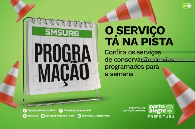 Prefeitura divulga cronograma de conservação de vias