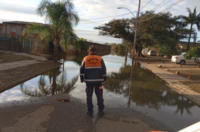 Defesa Civil emite alerta preventivo de inundação