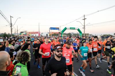 Domingo amanhece com corrida em Porto Alegre