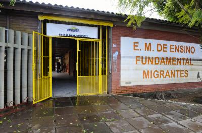 Segunda etapa de recuperação da EMEF Migrantes começa nesta segunda-feira
