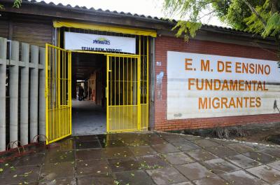 Segunda etapa de recuperação da EMEF Migrantes começa nesta segunda-feira