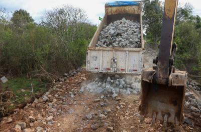 obras no dique do sarandi