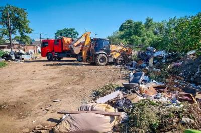 DMLU realiza limpeza no bairro Sarandi neste domingo