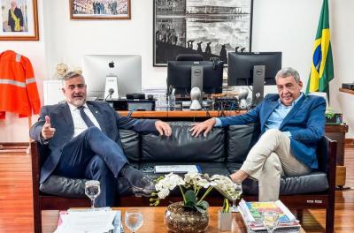 Paulo Pimenta e Sebastião Melo