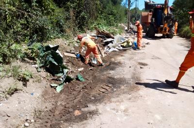 Mutirão de limpeza recolhe 48 toneladas de resíduos na Ponta Grossa