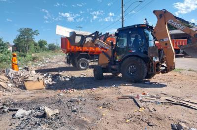 Mutirão de limpeza recolhe 40 toneladas de resíduos no Sarandi