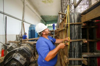 Dmae inicia nova etapa das obras de qualificação nas casas de bombas 17 e 18