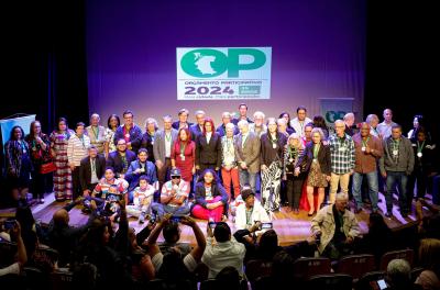 Homenagens marcam inÃcio das comemorações dos 35 anos do Orçamento Participativo
