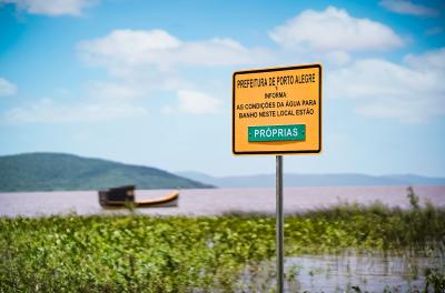 Relatório de balneabilidade aponta cinco pontos próprios para banho no Guaíba 