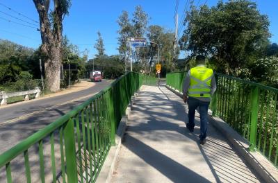 Prefeitura conclui revitalização da Ponte dos Ãndios no Extremo-Sul
