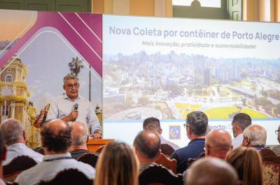 Porto Alegre inova na coleta de resÃduos por contêiner