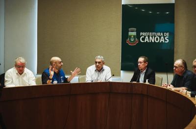 Prefeitos de Porto Alegre e Canoas discutem soluções para a saúde na Região Metropolitana