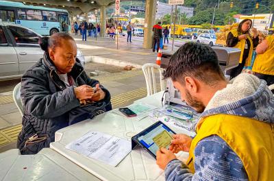 A atualização do cadastro é realizada de forma on-line