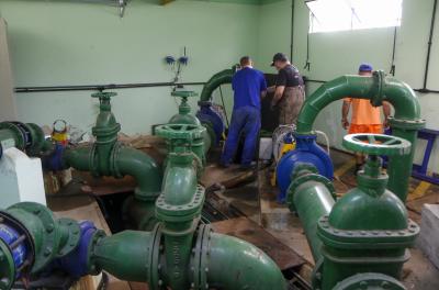 Desligamento programado de energia pode causar falta d'água na Zona Sul