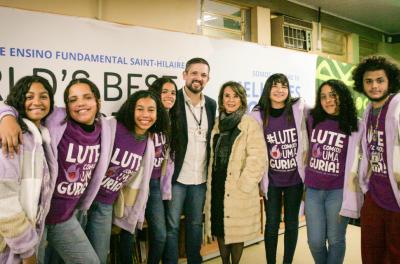 Escola de Porto Alegre é finalista de prêmio internacional que destaca melhores escolas ao redor do mundo