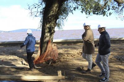 Prefeitura vistoria trechos em obras da OrlaÂ