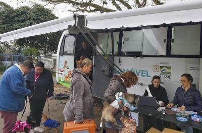 Unidade Móvel de Saúde Animal divulga cronograma para a próxima semana