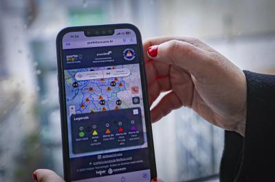 Aplicativo POA Clima está disponÃvel no app 156+POA