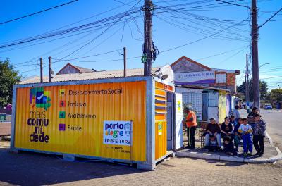 Loteamento Santa Terezinha recebe posto avançado de atendimento social