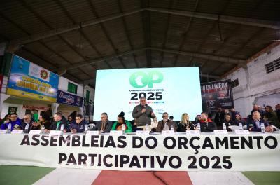 OP: Restinga elege educação como prioridade e registra maior público do OP