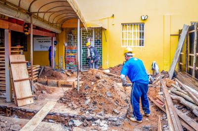 IEI Vila União: Primeira obra do Infância em Construção já está em andamento