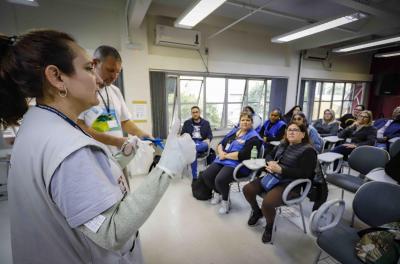 Vigilância ambiental capacita agentes de combate a endemias em serviço de desratização