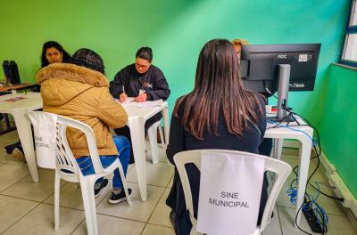 feirão de empregos do sine municipal