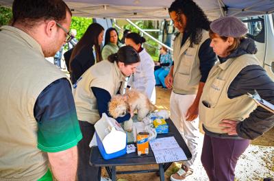 Unidade Móvel de Saúde Animal atende duas regiões nesta semana