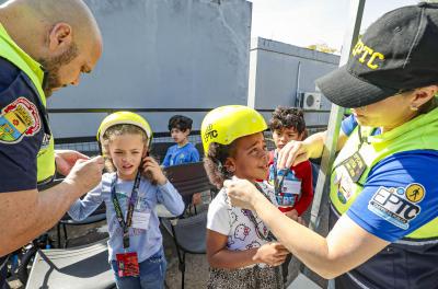 O Circuito Infantil de Trânsito é um recurso inovador que aproxima as crianças das regras de circulação