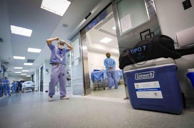 Simulação de escolta marca o Dia Nacional da Doação de Órgãos