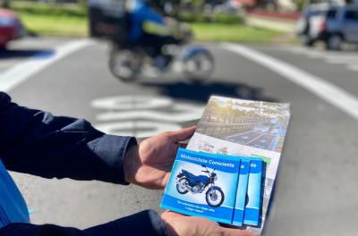 A EPTC vai monitorar e avaliar impactos da motofaixa na segurança e fluidez do trânsito