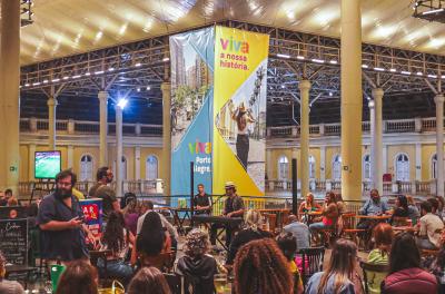 Show de jazz marca as celebrações de aniversário do Mercado Público
