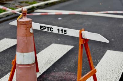 Bloqueio de transito