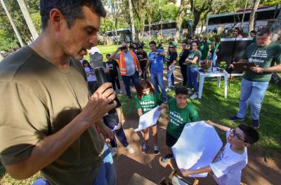 Dmae promove gincana socioambiental em celebração à Semana Interamericana da Água