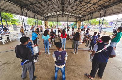 Mutirão social atende famílias do Loteamento Santa Terezinha