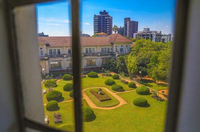 Dmae reforça regras de uso do jardim localizado no bairro Moinhos de Vento