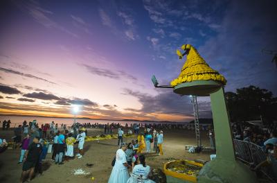 Festa será na Av. Guaíba, em frente ao monumento 