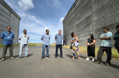 Carnaval 2026: Prefeitura realiza primeira vistoria no Complexo Cultural do Porto Seco