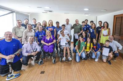 Assinatura do programa Bolsa-Atleta apresenta os contemplados de 2026