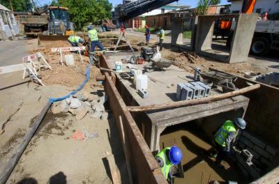 Serão realizados investimentos em macrodrenagem