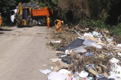 Primeiro mutirão de limpeza de 2026 recolhe 120 toneladas de resíduos no bairro Belém Novo