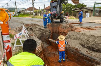 Obras de recuperação da recuperação da Estrada Cristiano Kraemer seguem nesta semana