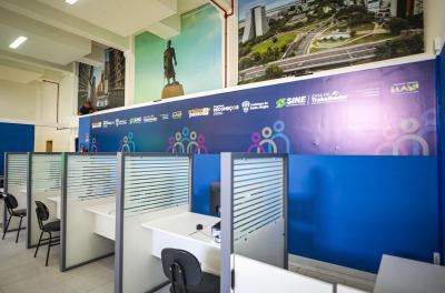 Em alusão ao Dia da Visibilidade Trans, ação do Sine Municipal oferece oportunidades de emprego no Centro da Capital. Foto: Alex Rocha / PMPA