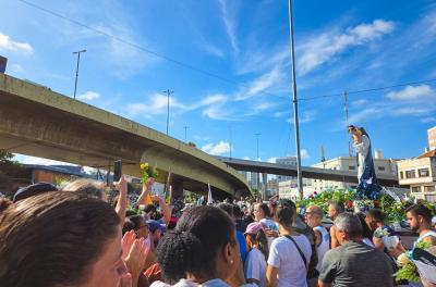 DMLU recolhe cerca de uma tonelada de resíduos na Procissão de Nossa Senhora dos Navegantes