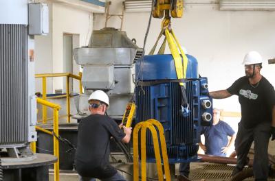 ETA Menino Deus opera com capacidade normal após troca de motor